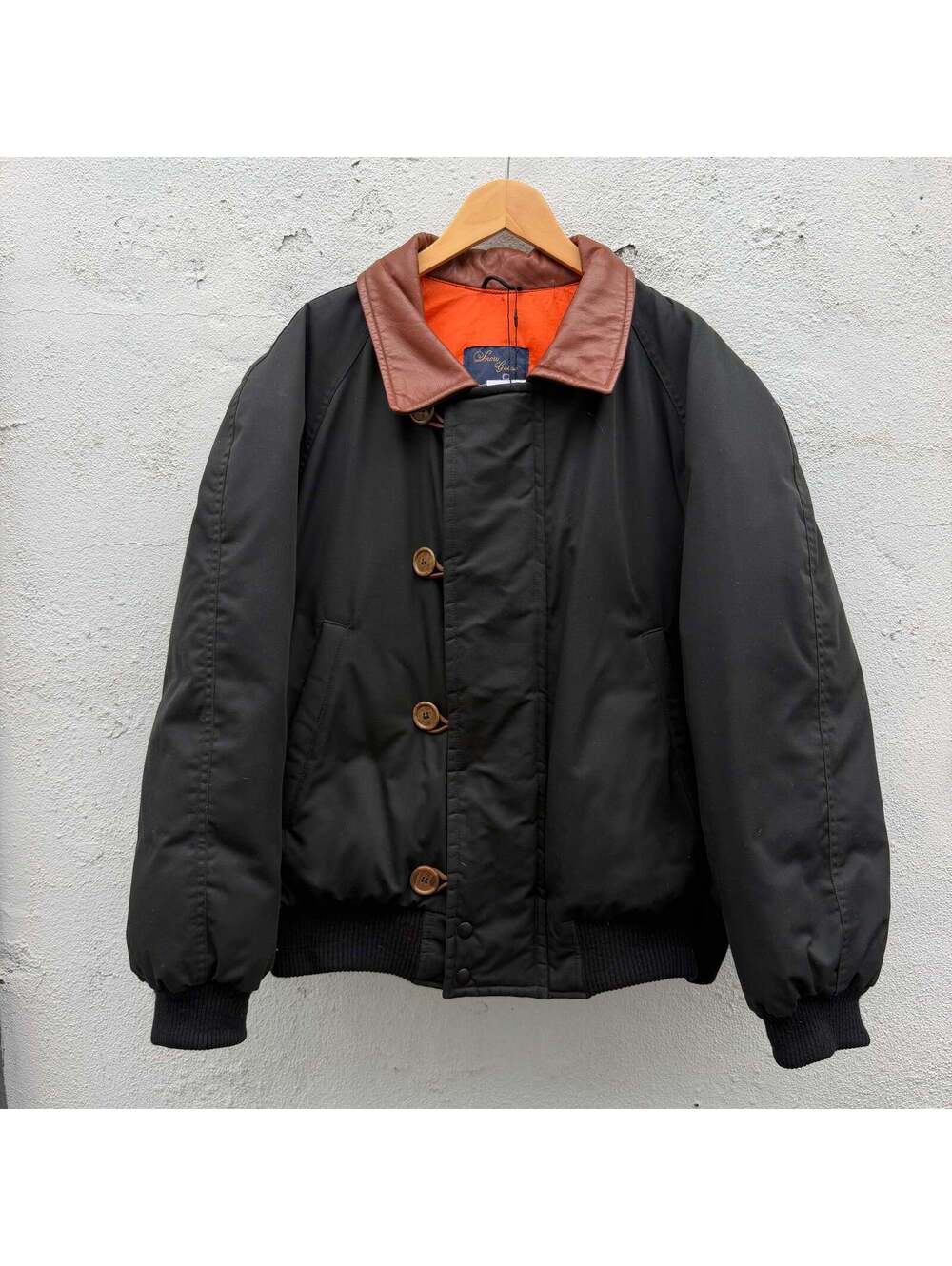 Snow Goose Down Bomber Jacket 90s